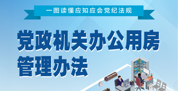 一图读懂应知应会党纪法规丨党政机关办公用房管理办法