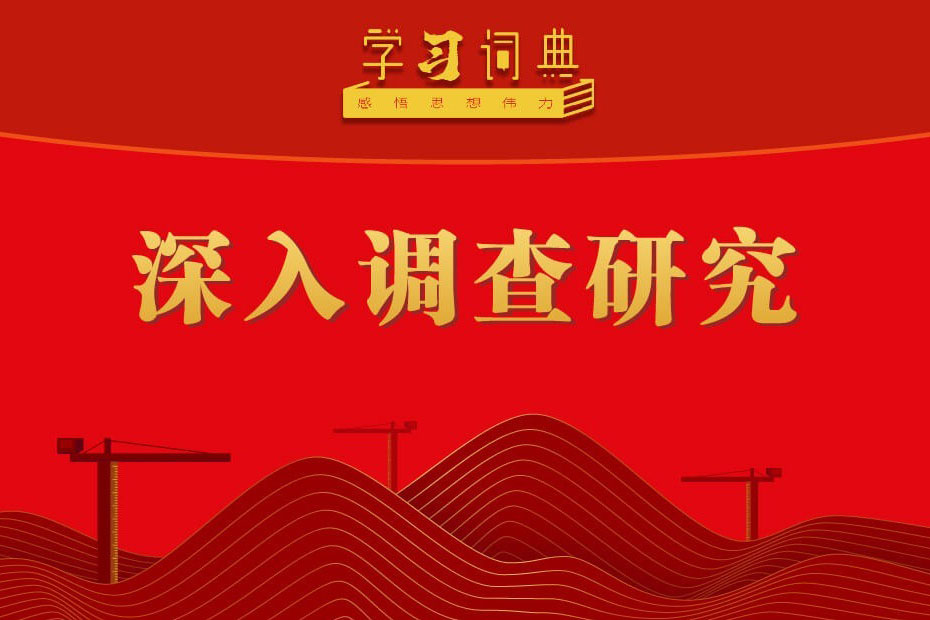 学习词典·树立和践行正确政绩观 | 深入调查研究