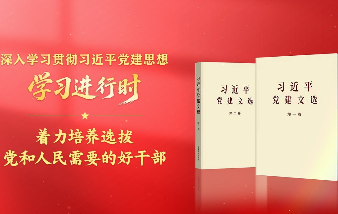 学习进行时·深入学习贯彻习近平党建思想丨着力培养选拔党和人民需要的好干部